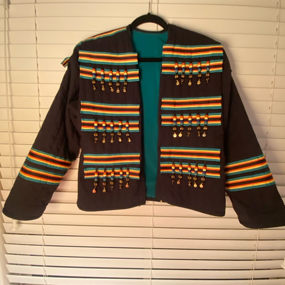 Vintage Dolores jacket.  Rastafarian style jacket makes big comeback Bob Marley